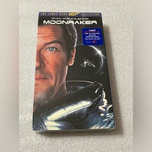 New Sealed Vintage James Bond 007 Moonraker VHS Tape